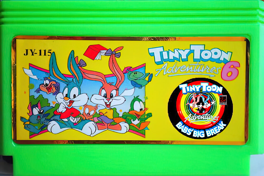 Пиратский картридж Tiny Toon Adventures 6 для Dendy